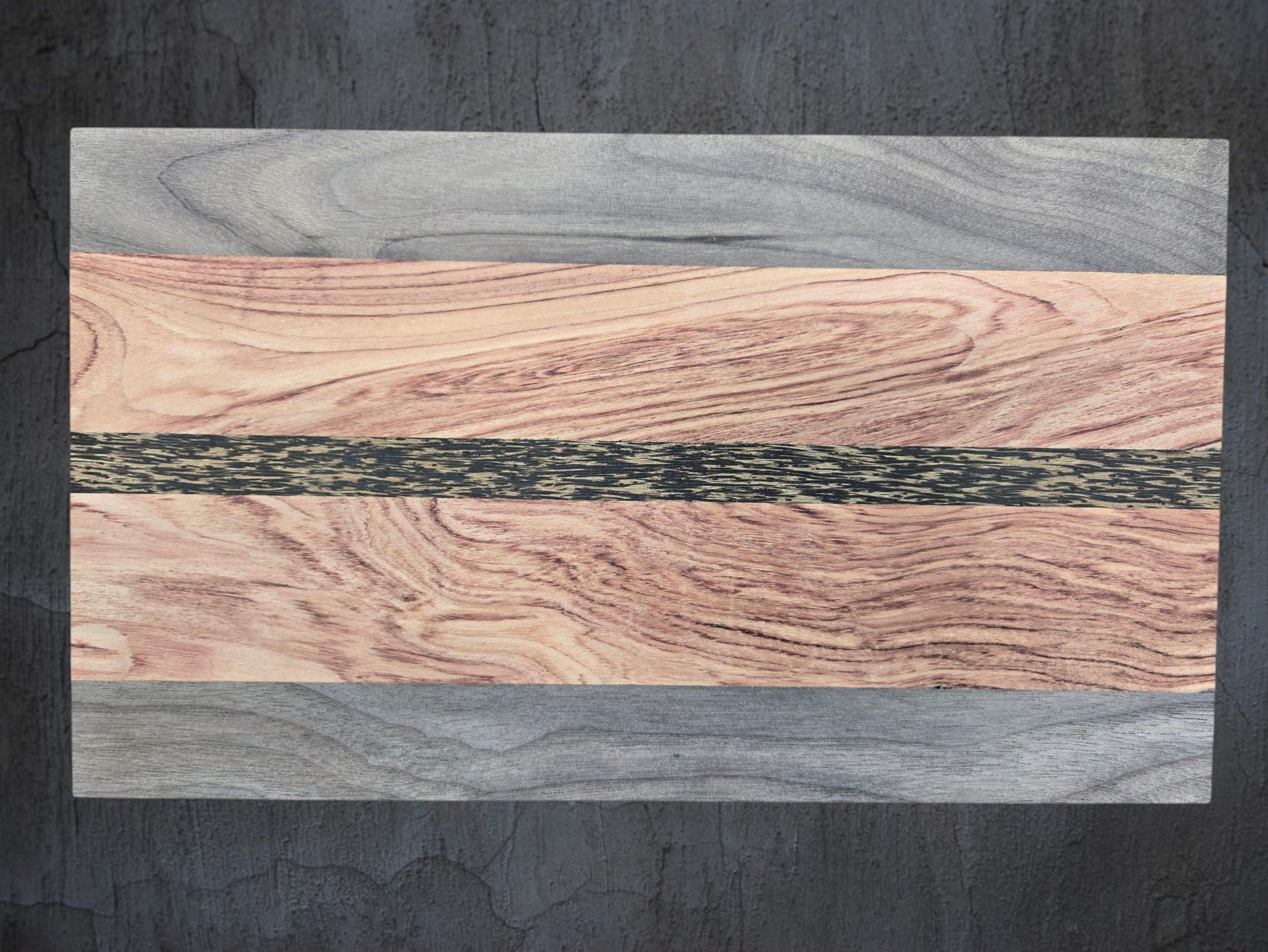 Walnut Pink Ivory and Black Palmwood Cheese Board 2 image 1
