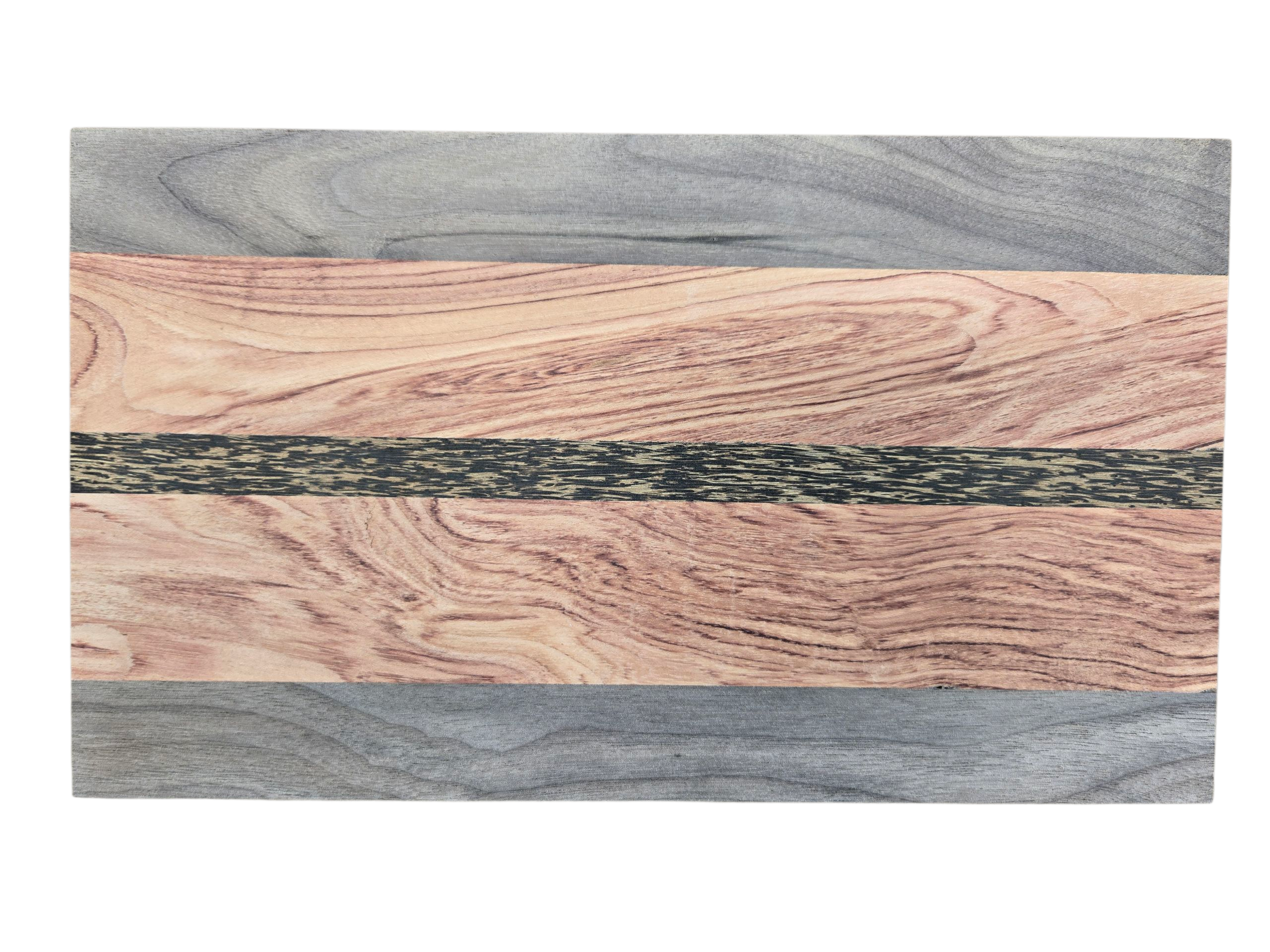 Walnut Pink Ivory and Black Palmwood Cheese Board 2 image 1