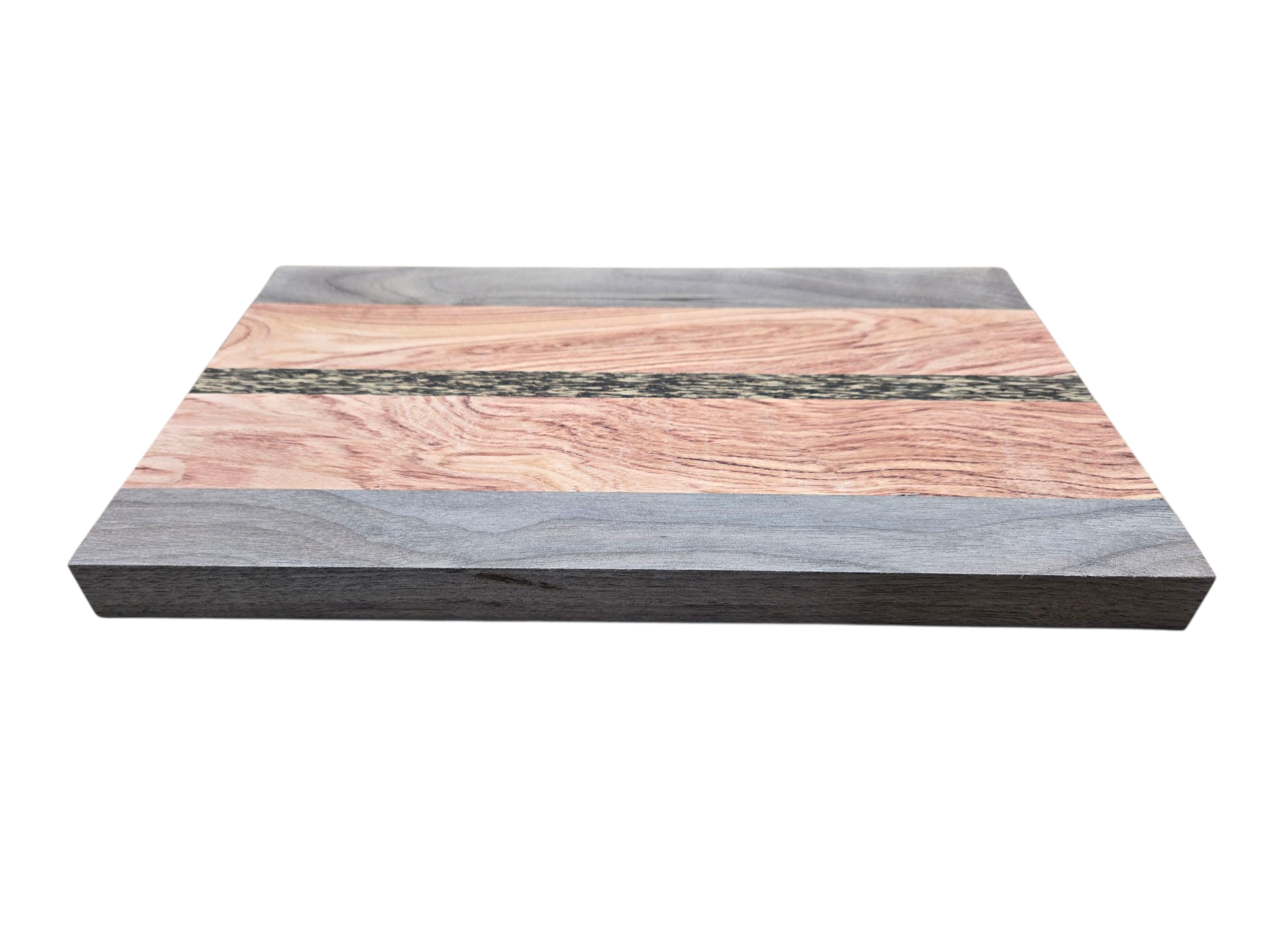 Walnut Pink Ivory and Black Palmwood Cheese Board 2 image 2