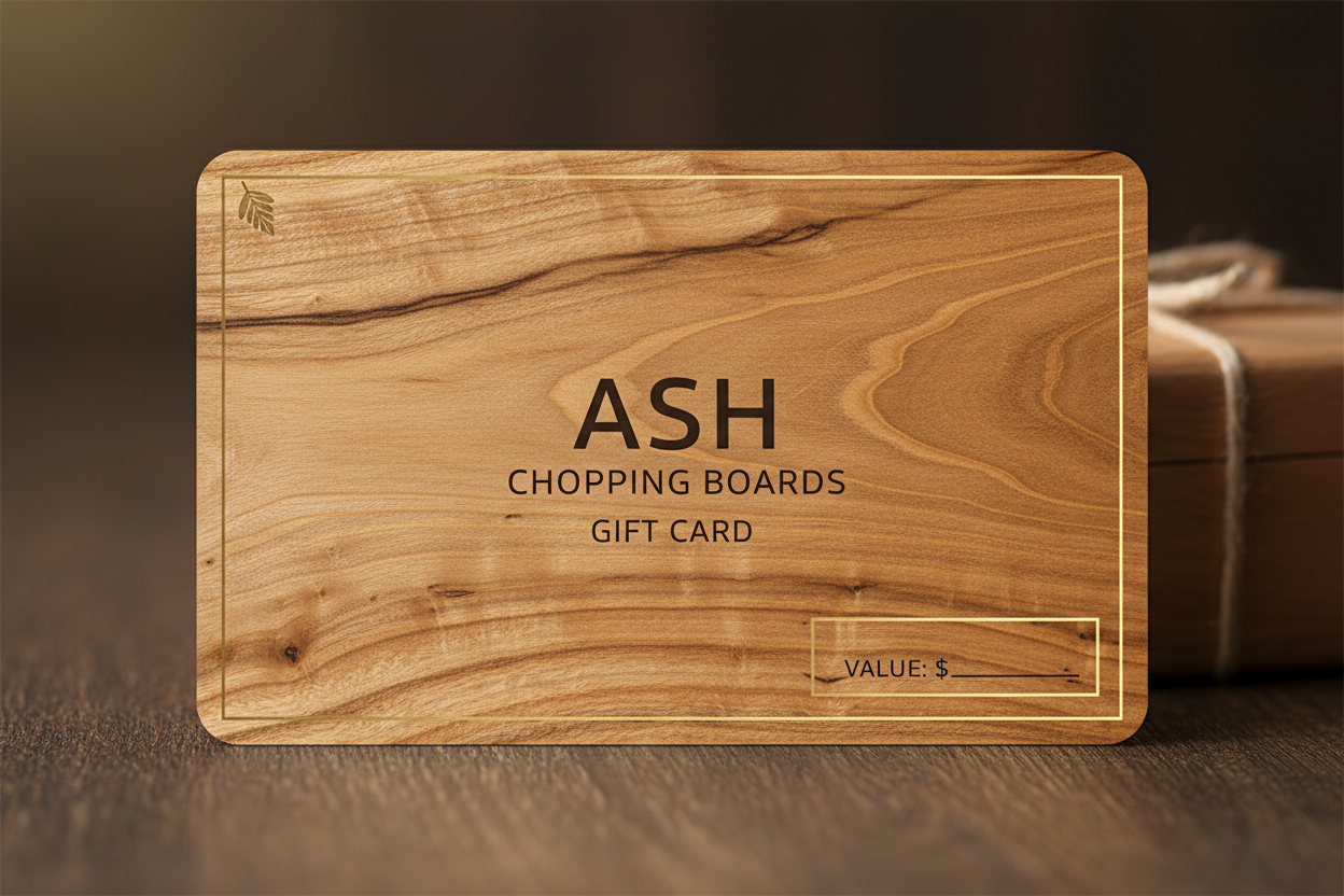 ASH Chopping Boards Gift Card UK digital store credit
