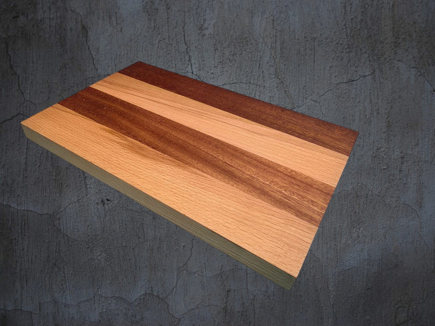 Handmade cherry and walnut cheese board hardwood serving board UK