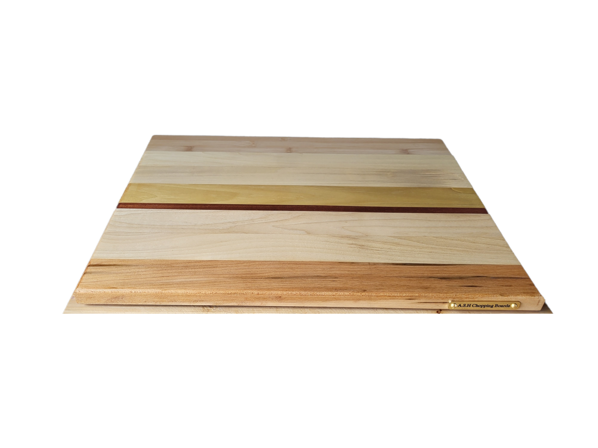 Handmade oak and walnut premium cheese board 30cm x 20cm hardwood serving board UK