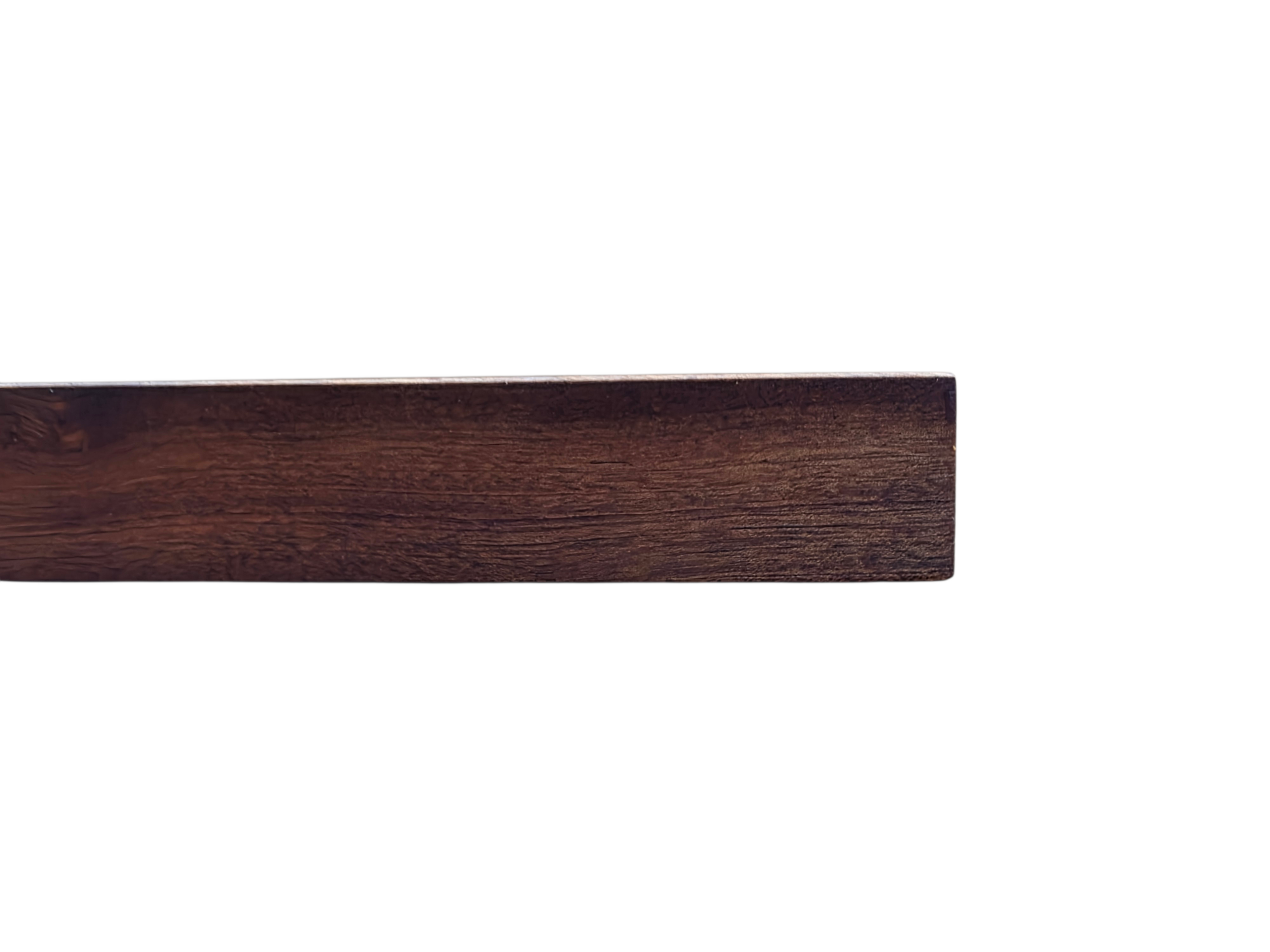 Sapele wooden cheese board displayed in kitchen setting